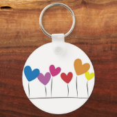 Blume Schlüsselanhänger (Vorderseite)