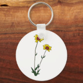 Blume Schlüsselanhänger (Vorderseite)