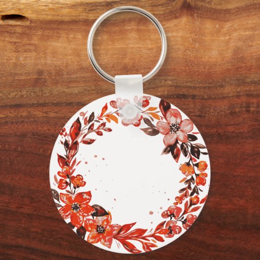 Blume Schlüsselanhänger (Vorderseite)