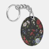 Blume Schlüsselanhänger (Vorderseite links)