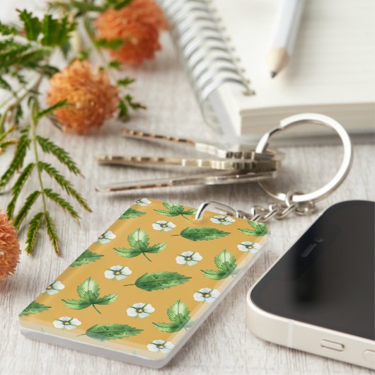 Blume Schlüsselanhänger (Vorderseite rechts)