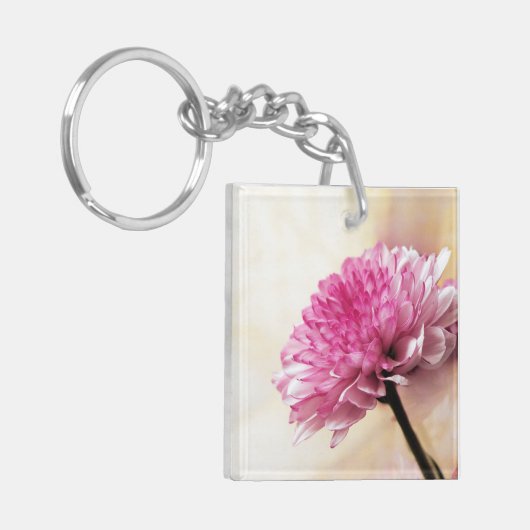 Blume Schlüsselanhänger (Vorderseite links)