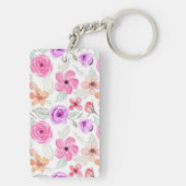 Blume Schlüsselanhänger (Rückseite)