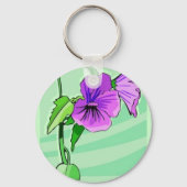 Blume Schlüsselanhänger (Vorderseite)