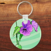 Blume Schlüsselanhänger (Vorderseite)