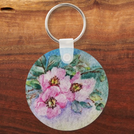 Blume Schlüsselanhänger (Vorderseite)