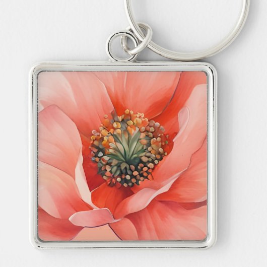 Blume Schlüsselanhänger (Vorne)