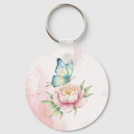 Blume Schlüsselanhänger (Vorderseite)