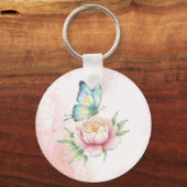 Blume Schlüsselanhänger (Rückseite)