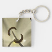 Blume Schlüsselanhänger (Rückseite)