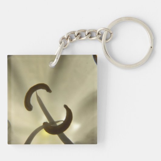 Blume Schlüsselanhänger (Rückseite)