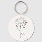 Blume Schlüsselanhänger (Vorderseite)
