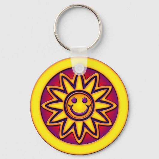 BLUME SCHLÜSSELANHÄNGER (Vorderseite)