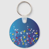 Blume Schlüsselanhänger (Vorderseite)