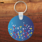 Blume Schlüsselanhänger (Vorderseite)