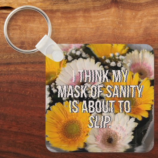 BLUME SCHLÜSSELANHÄNGER (Vorderseite)