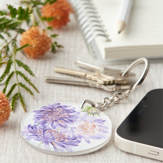 Blume Schlüsselanhänger (Vorderseite rechts)