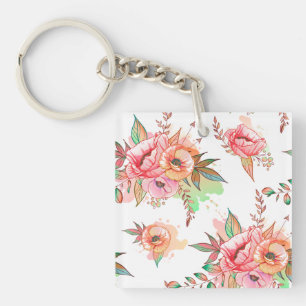 Blume Schlüsselanhänger