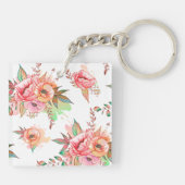 Blume Schlüsselanhänger (Rückseite)