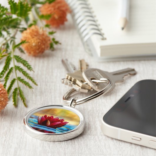 Blume Schlüsselanhänger (Seite)