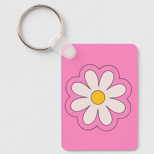 Blume Schlüsselanhänger (Vorderseite)