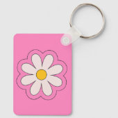 Blume Schlüsselanhänger (Rückseite)