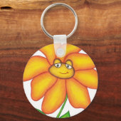 Blume Schlüsselanhänger (Vorderseite)