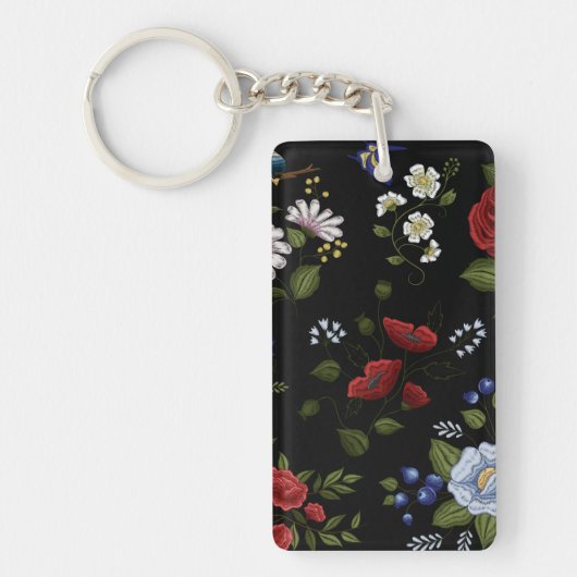 Blume Schlüsselanhänger (Vorderseite)