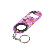 BLUME SCHLÜSSELANHÄNGER FLASCHENÖFFNER (Rückseite Schrägansicht)