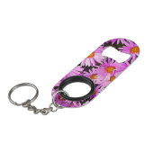 BLUME SCHLÜSSELANHÄNGER FLASCHENÖFFNER (Vorderseite Schrägansicht)