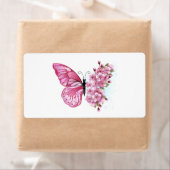 Blume Schmetterling mit rosa Sakura (Insitu)