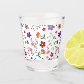 Blume Schnapsglas (Vorderseite)