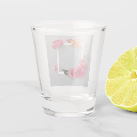 Blume Schnapsglas (Rückseite)