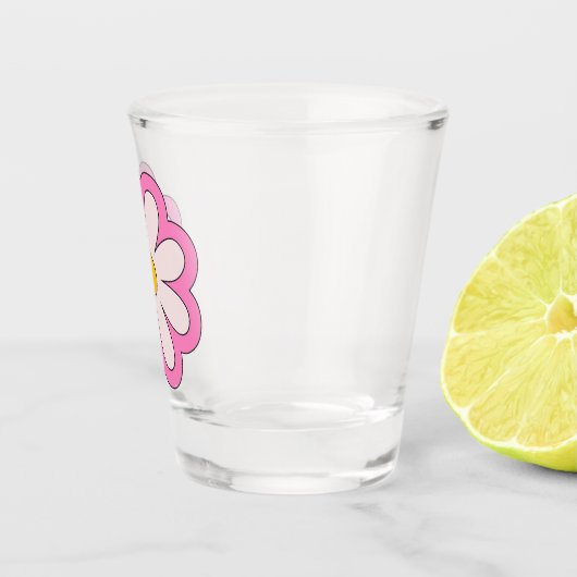 Blume Schnapsglas (Rechts)