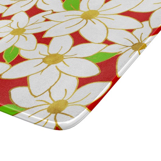 Blume Schneidebrett (Ecke)