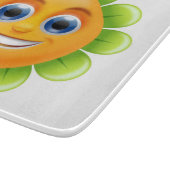 Blume Schneidebrett (Ecke)