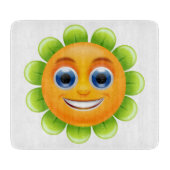 Blume Schneidebrett (Vorderseite)