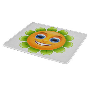 Blume Schneidebrett