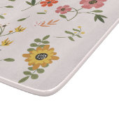 Blume Schneidebrett (Ecke)
