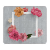 Blume Schneidebrett (Vorderseite)