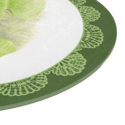 Blume Schneidebrett (Ecke)