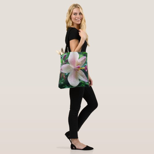 BLUME SCHÖNHEIT DES EINKAUFS TASCHE (Am Model)