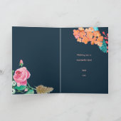 Blume & Schreiben Geburtstagskarte Karte (Innenseite)