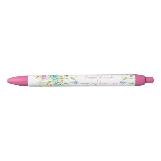 Blume Schreibstift Kugelschreiber (Vorderseite)