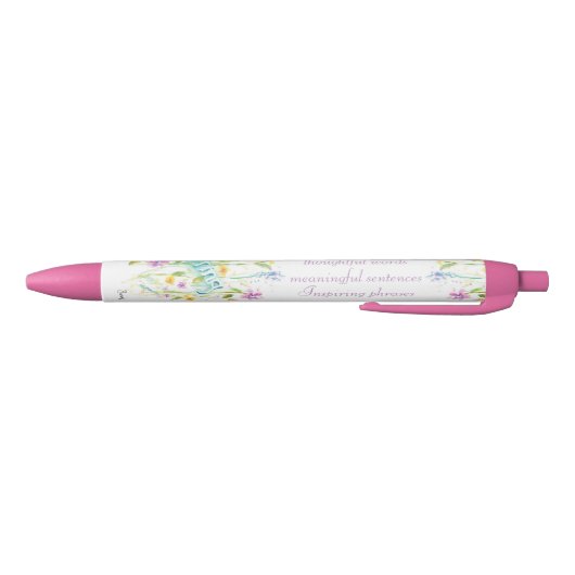 Blume Schreibstift Kugelschreiber (Unterseite)