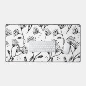 Blume Schreibtischunterlage (Tastatur & Maus)