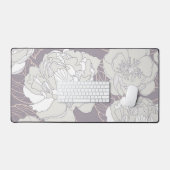 Blume Schreibtischunterlage (Tastatur & Maus)