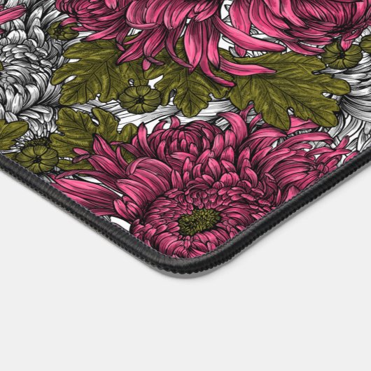 Blume Schreibtischunterlage (Ecke)