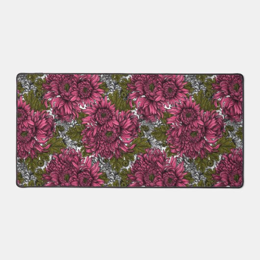 Blume Schreibtischunterlage (Vorderseite)