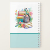 Blume Schule für Wasserfarben Notizblock (Rückseite)